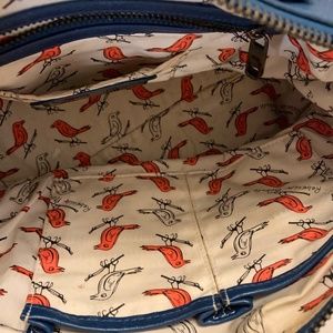 Blue Rebecca Minkoff handbag